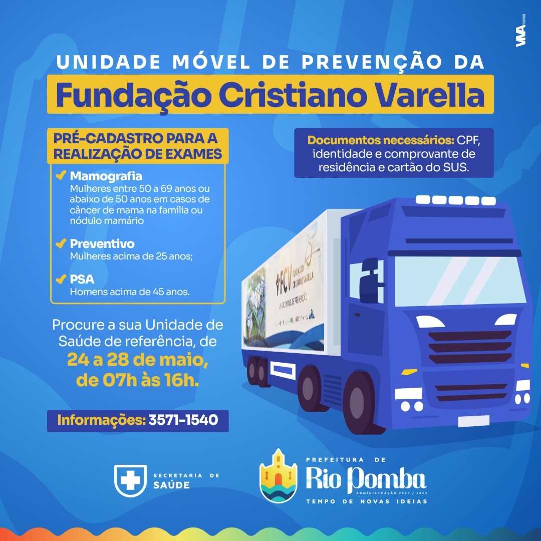 Prefeitura Municipal De Rio Pomba Comunicado Da SaÚde